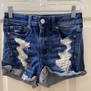 American Eagle High Rise Shorts